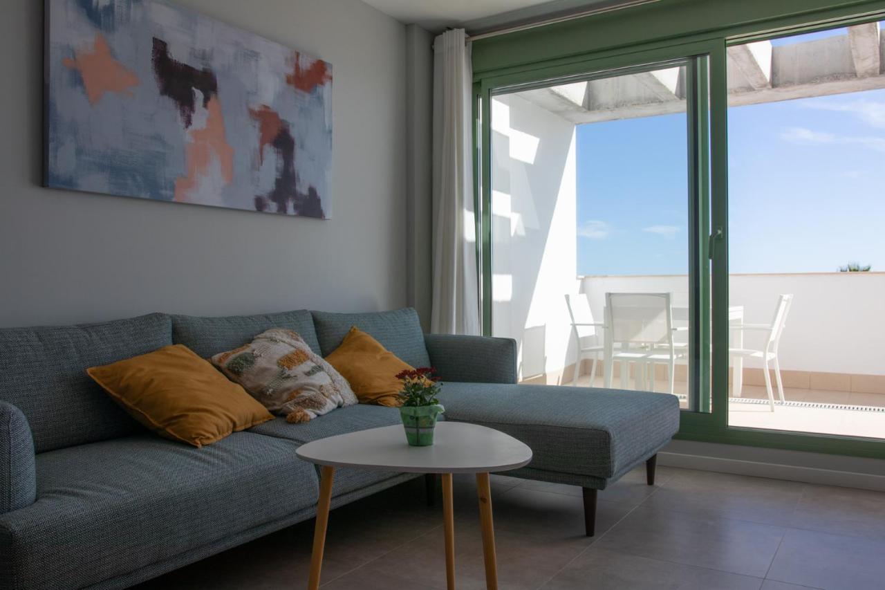 Precioso Apartamento Frente A La Playa Con Piscina Mojácar Dış mekan fotoğraf