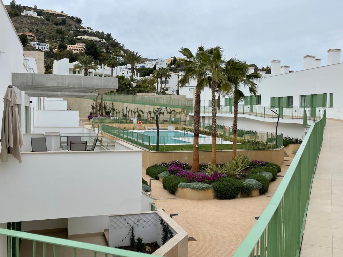 Precioso Apartamento Frente A La Playa Con Piscina Mojácar Dış mekan fotoğraf